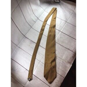 Fumagalli’s UOMO Men’s 100% Silk Brown With White Dots Necktie